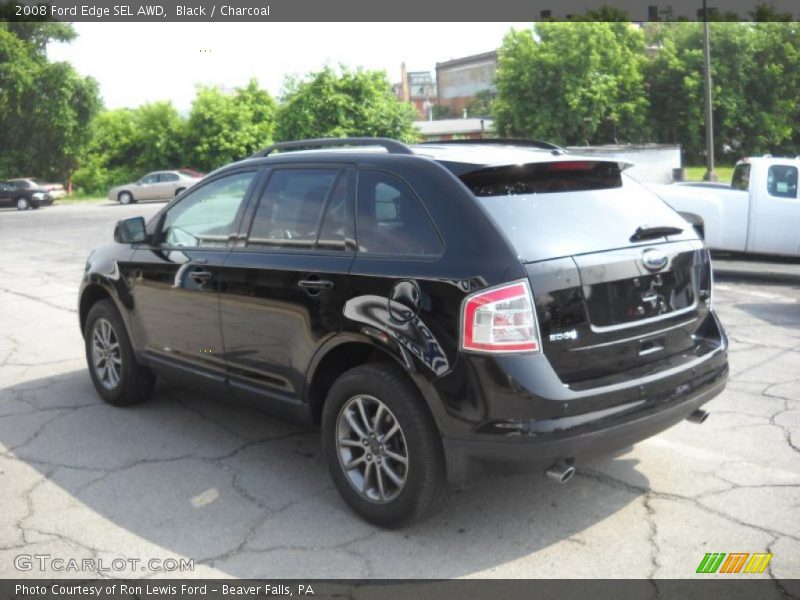 Black / Charcoal 2008 Ford Edge SEL AWD