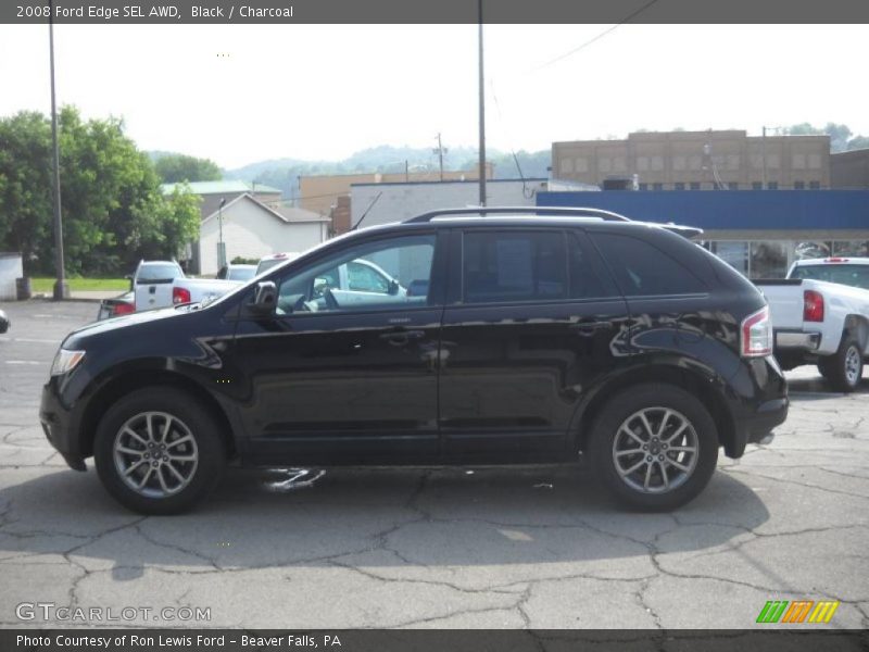 Black / Charcoal 2008 Ford Edge SEL AWD