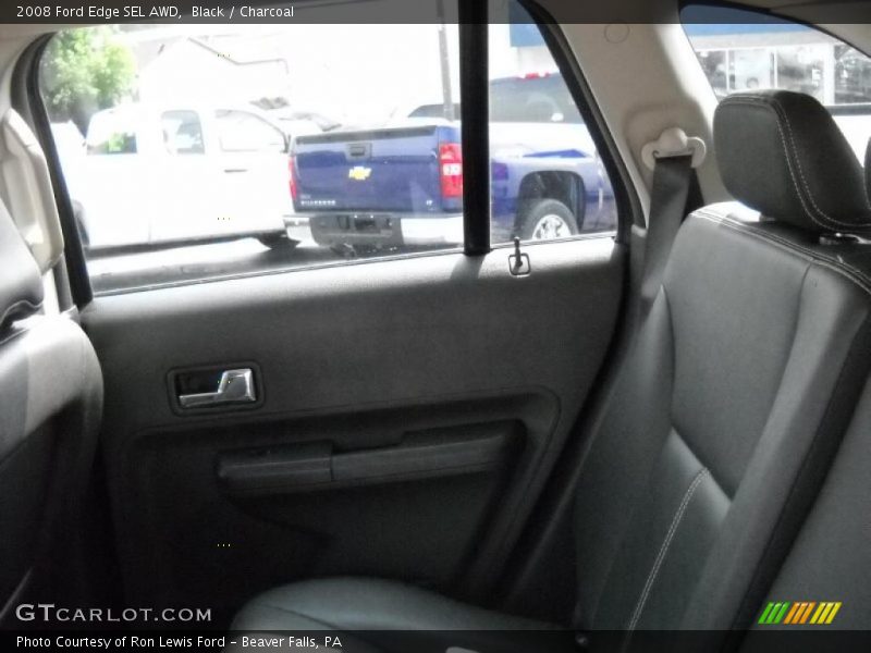 Black / Charcoal 2008 Ford Edge SEL AWD