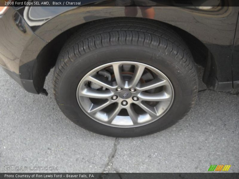 Black / Charcoal 2008 Ford Edge SEL AWD