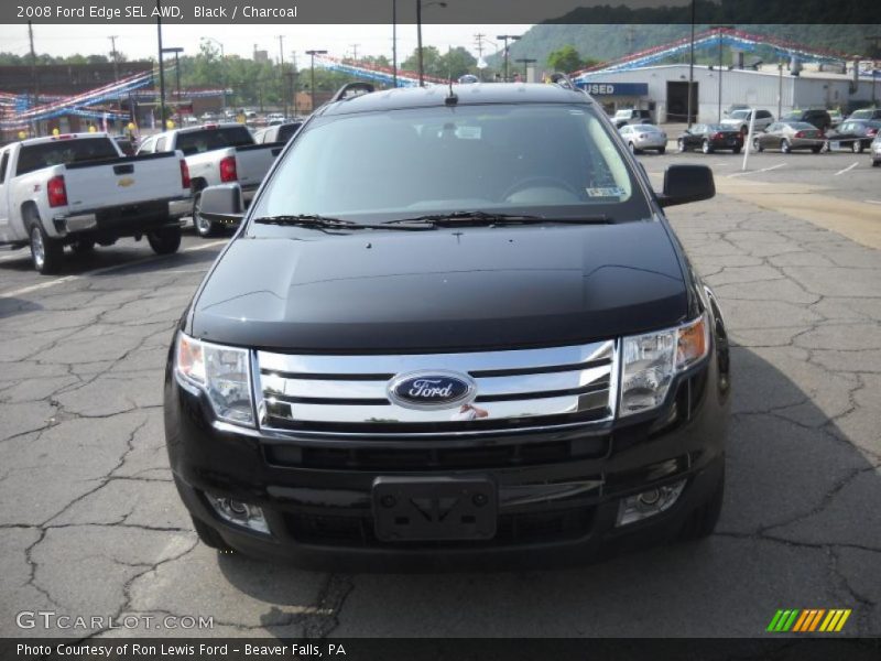 Black / Charcoal 2008 Ford Edge SEL AWD