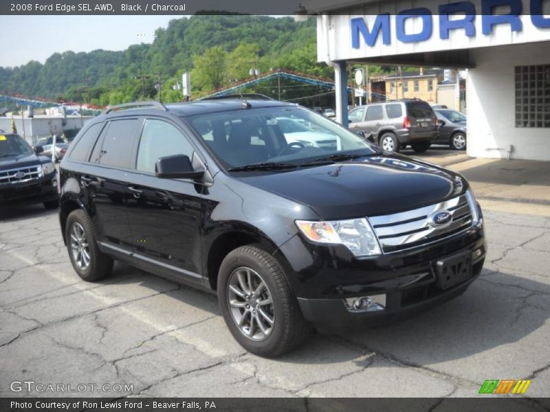 Black / Charcoal 2008 Ford Edge SEL AWD