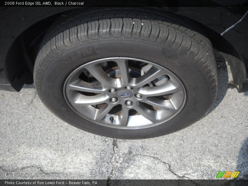 Black / Charcoal 2008 Ford Edge SEL AWD