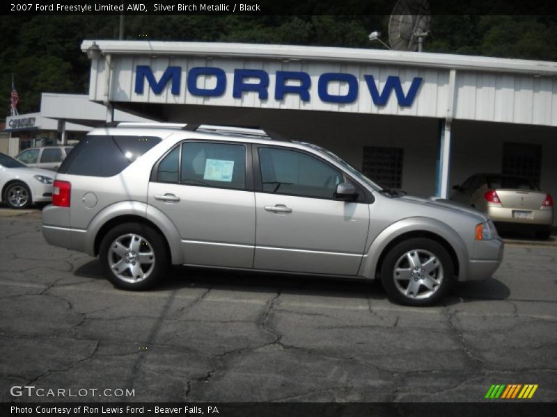 Silver Birch Metallic / Black 2007 Ford Freestyle Limited AWD