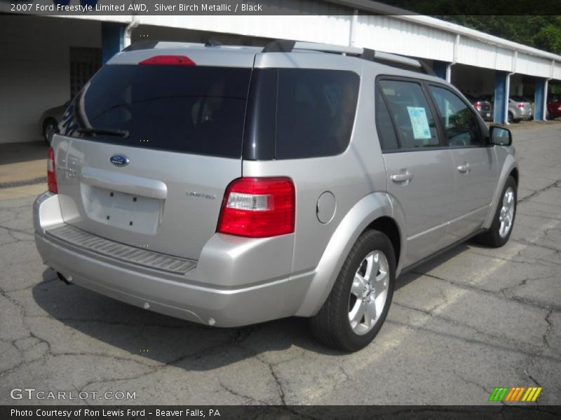 Silver Birch Metallic / Black 2007 Ford Freestyle Limited AWD