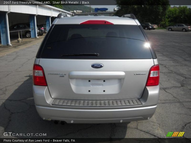 Silver Birch Metallic / Black 2007 Ford Freestyle Limited AWD
