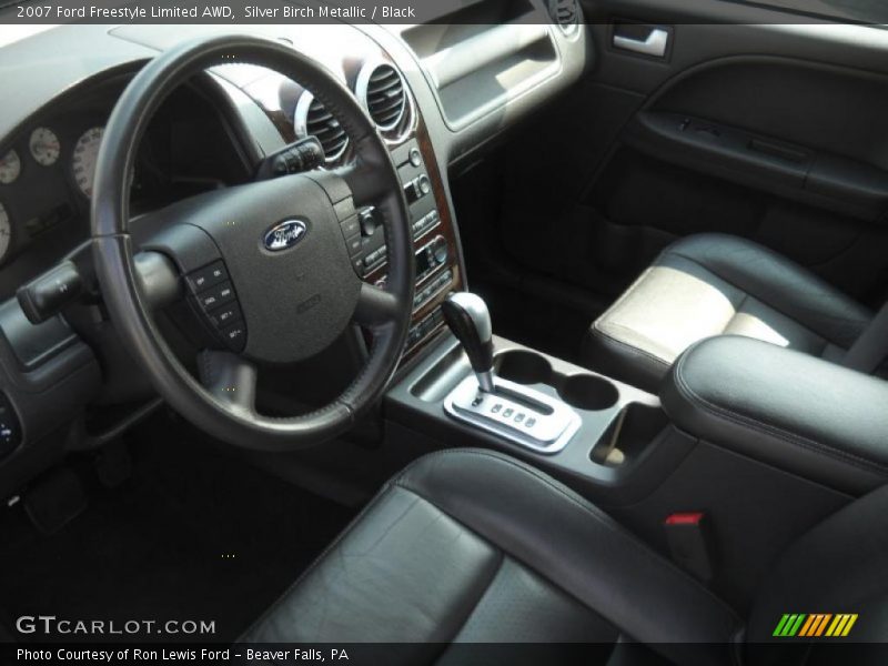 Silver Birch Metallic / Black 2007 Ford Freestyle Limited AWD