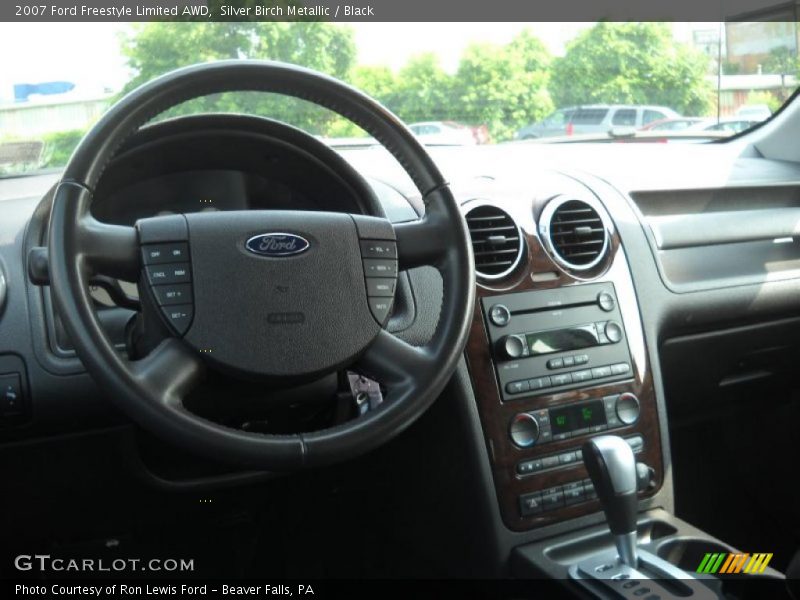 Silver Birch Metallic / Black 2007 Ford Freestyle Limited AWD