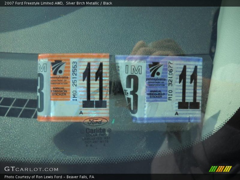 Silver Birch Metallic / Black 2007 Ford Freestyle Limited AWD