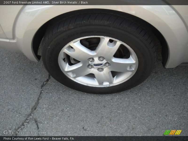 Silver Birch Metallic / Black 2007 Ford Freestyle Limited AWD