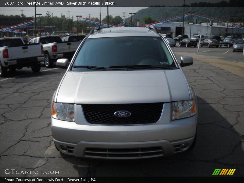 Silver Birch Metallic / Black 2007 Ford Freestyle Limited AWD