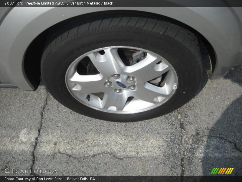 Silver Birch Metallic / Black 2007 Ford Freestyle Limited AWD