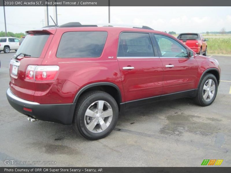 Red Jewel Tintcoat / Cashmere 2010 GMC Acadia SLT