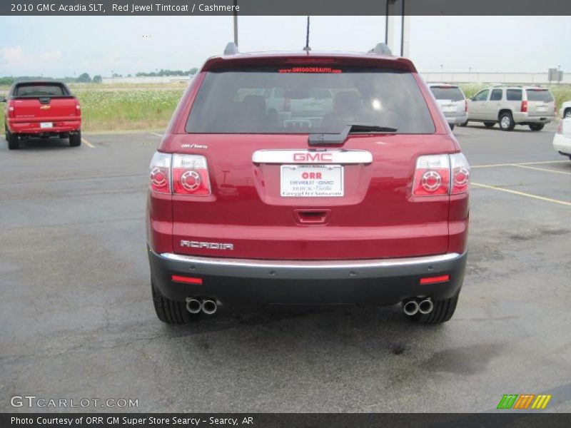 Red Jewel Tintcoat / Cashmere 2010 GMC Acadia SLT