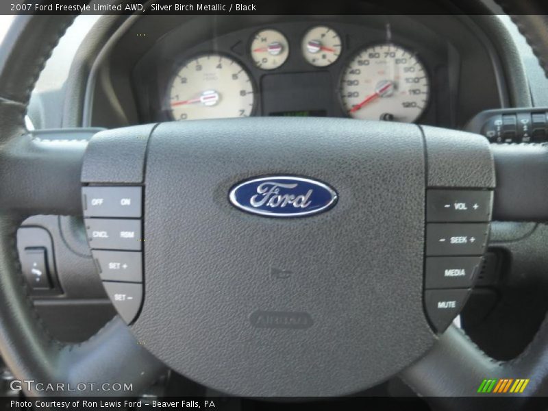 Silver Birch Metallic / Black 2007 Ford Freestyle Limited AWD