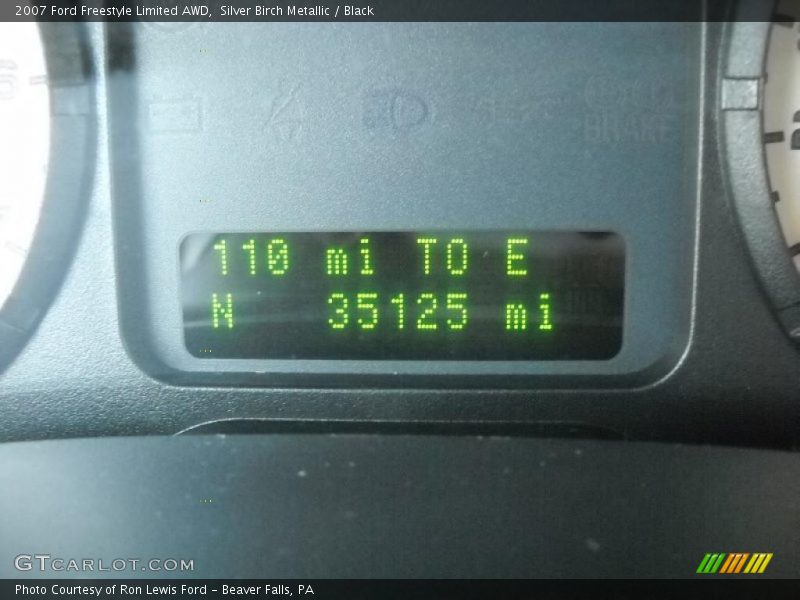 Silver Birch Metallic / Black 2007 Ford Freestyle Limited AWD