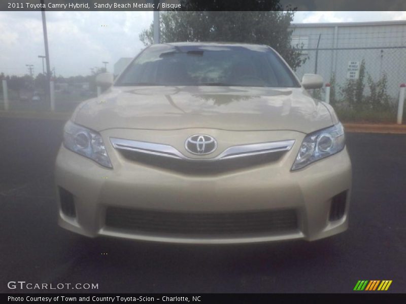 Sandy Beach Metallic / Bisque 2011 Toyota Camry Hybrid