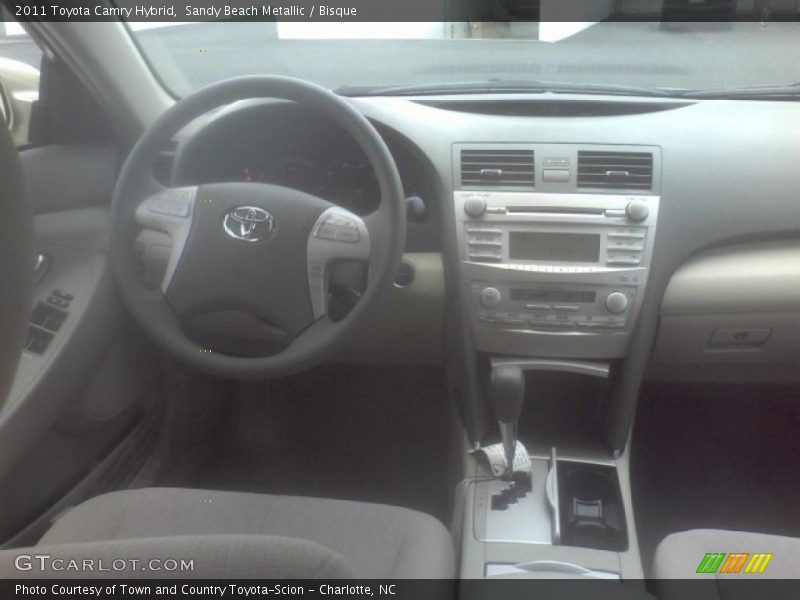Sandy Beach Metallic / Bisque 2011 Toyota Camry Hybrid