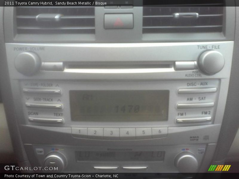 Sandy Beach Metallic / Bisque 2011 Toyota Camry Hybrid