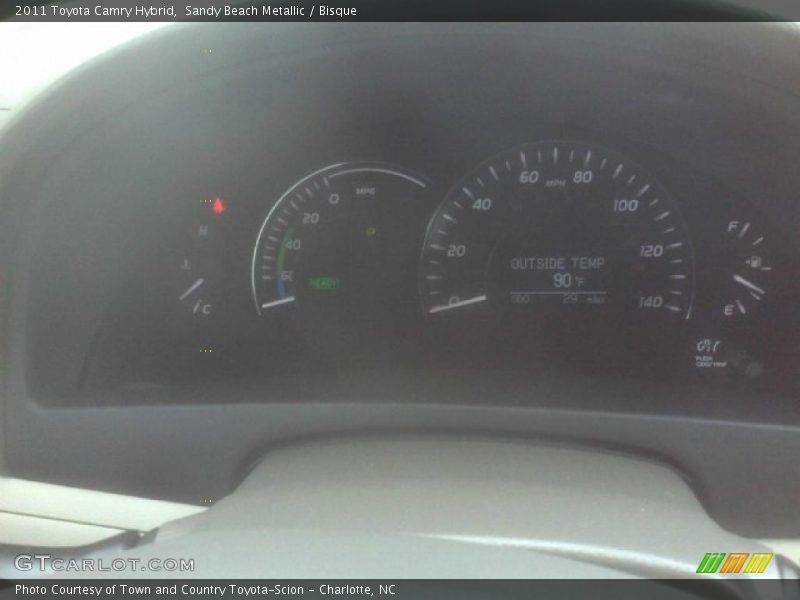 Sandy Beach Metallic / Bisque 2011 Toyota Camry Hybrid