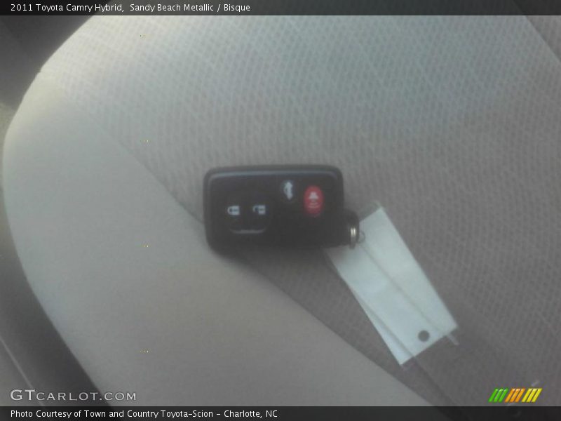 Sandy Beach Metallic / Bisque 2011 Toyota Camry Hybrid