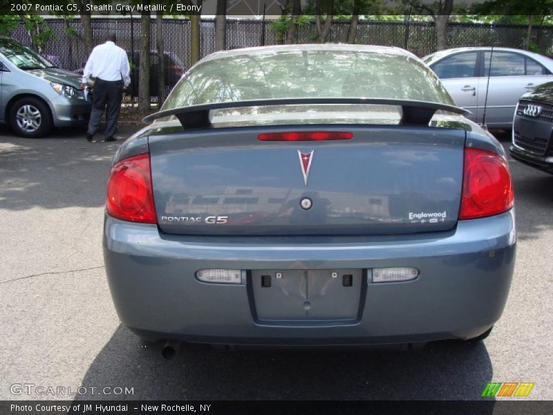 Stealth Gray Metallic / Ebony 2007 Pontiac G5