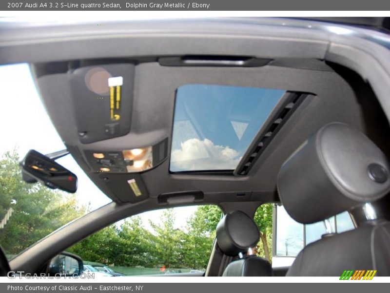 Dolphin Gray Metallic / Ebony 2007 Audi A4 3.2 S-Line quattro Sedan