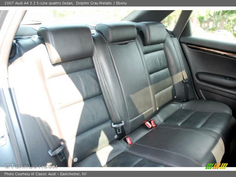 Dolphin Gray Metallic / Ebony 2007 Audi A4 3.2 S-Line quattro Sedan