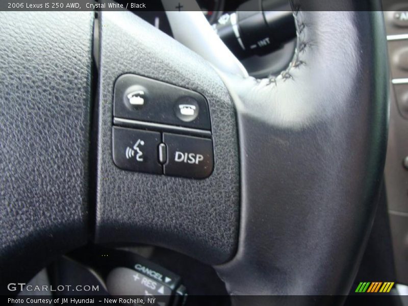 Crystal White / Black 2006 Lexus IS 250 AWD