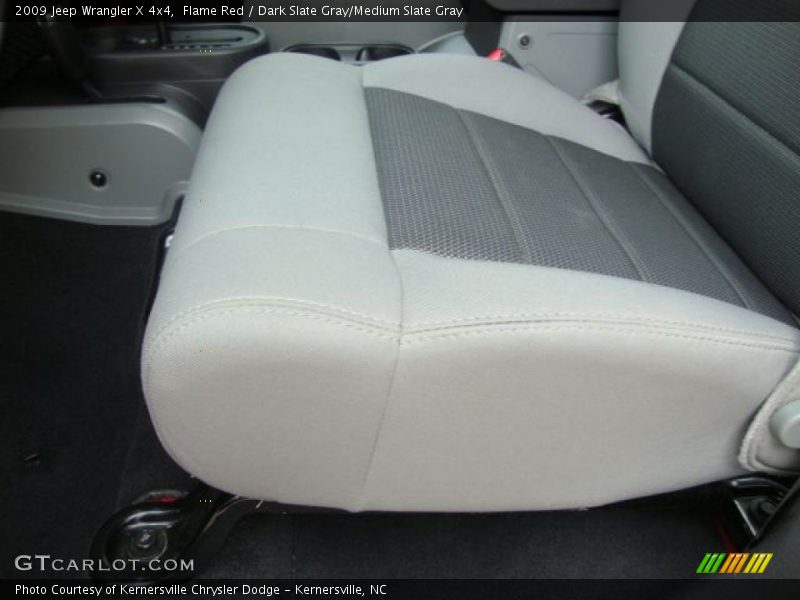Flame Red / Dark Slate Gray/Medium Slate Gray 2009 Jeep Wrangler X 4x4