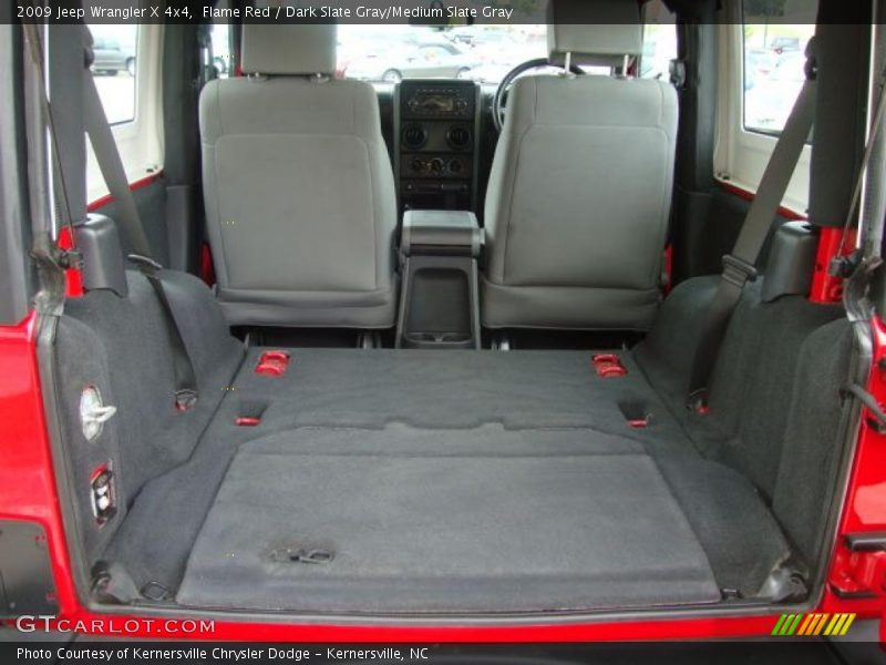 Flame Red / Dark Slate Gray/Medium Slate Gray 2009 Jeep Wrangler X 4x4