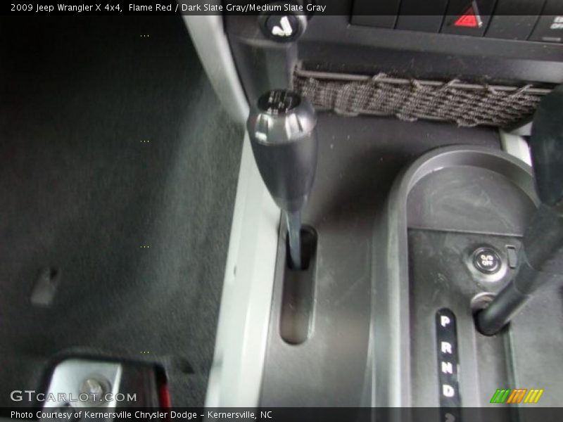 Flame Red / Dark Slate Gray/Medium Slate Gray 2009 Jeep Wrangler X 4x4