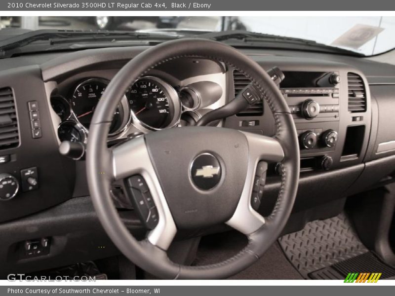 Black / Ebony 2010 Chevrolet Silverado 3500HD LT Regular Cab 4x4