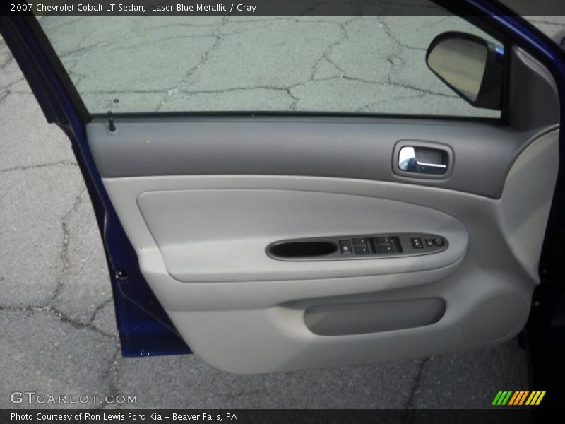 Laser Blue Metallic / Gray 2007 Chevrolet Cobalt LT Sedan