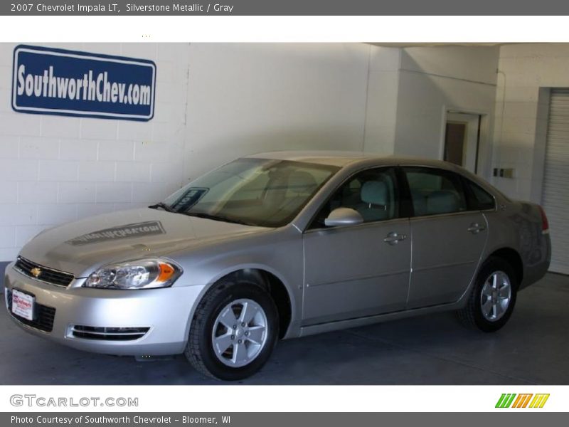 Silverstone Metallic / Gray 2007 Chevrolet Impala LT