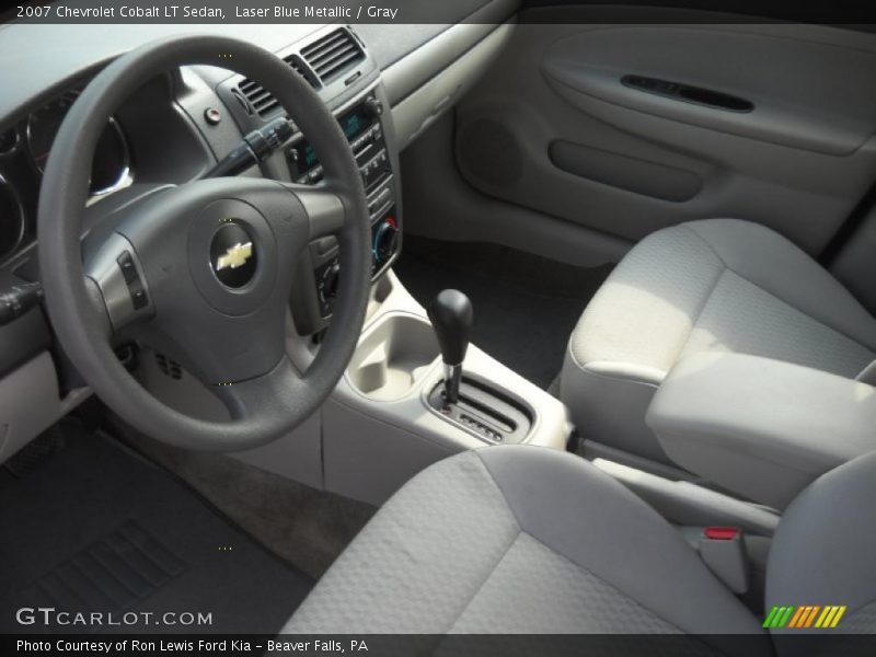 Laser Blue Metallic / Gray 2007 Chevrolet Cobalt LT Sedan