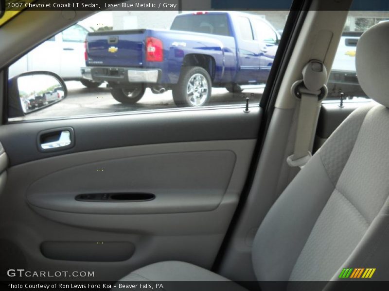 Laser Blue Metallic / Gray 2007 Chevrolet Cobalt LT Sedan