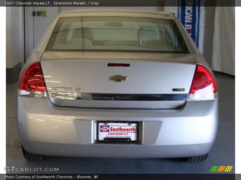 Silverstone Metallic / Gray 2007 Chevrolet Impala LT