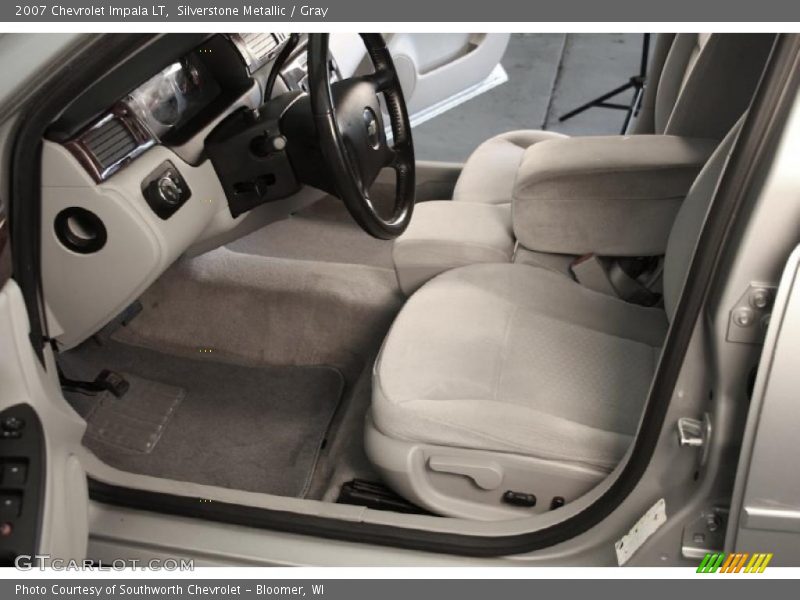 Silverstone Metallic / Gray 2007 Chevrolet Impala LT