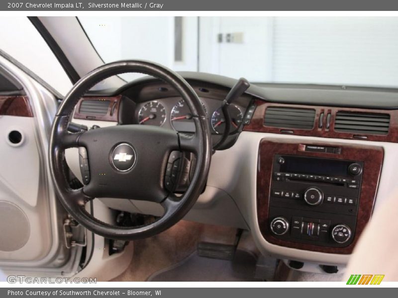Silverstone Metallic / Gray 2007 Chevrolet Impala LT