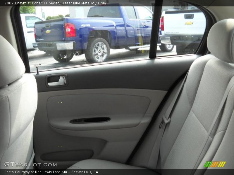 Laser Blue Metallic / Gray 2007 Chevrolet Cobalt LT Sedan