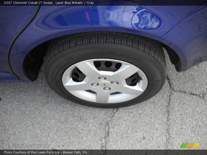 Laser Blue Metallic / Gray 2007 Chevrolet Cobalt LT Sedan