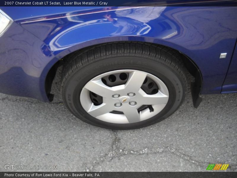 Laser Blue Metallic / Gray 2007 Chevrolet Cobalt LT Sedan