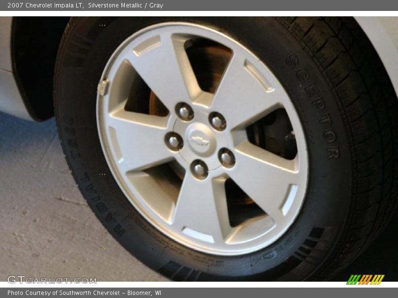 Silverstone Metallic / Gray 2007 Chevrolet Impala LT