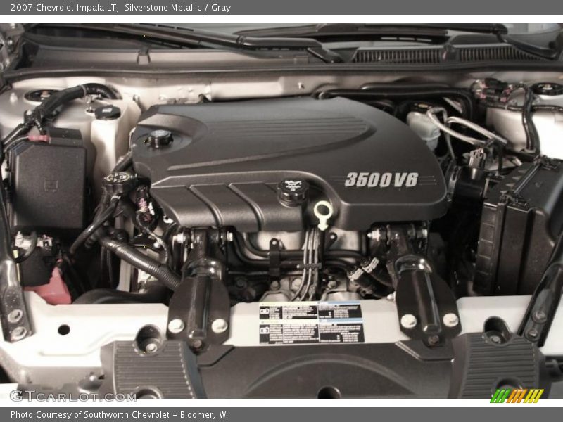 Silverstone Metallic / Gray 2007 Chevrolet Impala LT