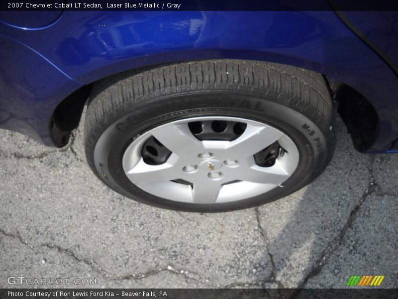Laser Blue Metallic / Gray 2007 Chevrolet Cobalt LT Sedan