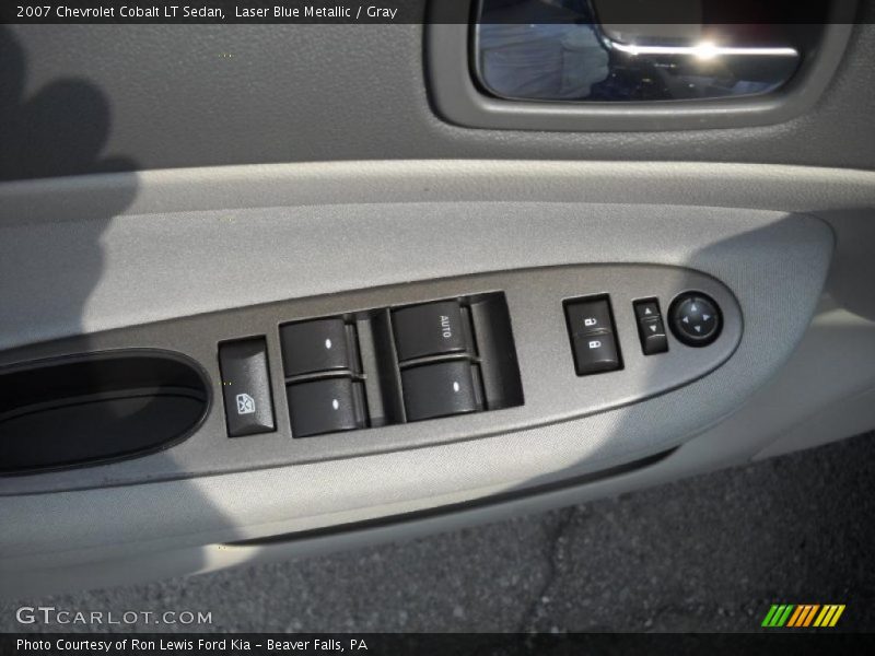 Laser Blue Metallic / Gray 2007 Chevrolet Cobalt LT Sedan