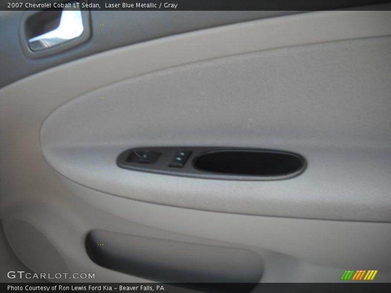 Laser Blue Metallic / Gray 2007 Chevrolet Cobalt LT Sedan