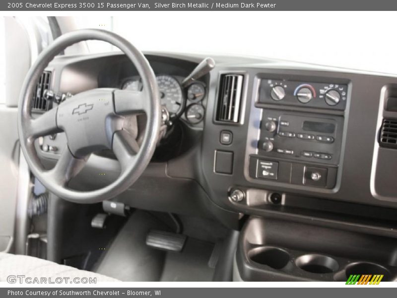 Silver Birch Metallic / Medium Dark Pewter 2005 Chevrolet Express 3500 15 Passenger Van