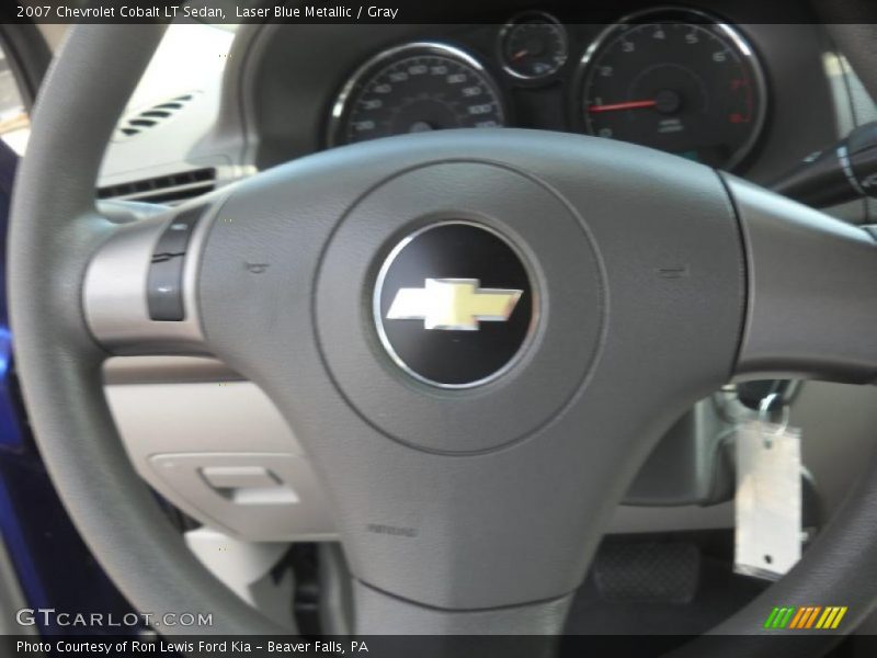 Laser Blue Metallic / Gray 2007 Chevrolet Cobalt LT Sedan